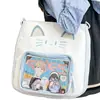 Bolsa de Tutoría para Estudiantes Transfronteriza Estilo Japonés Gato Lindo Bolso de Hombro Bolsa Ita de Anime Bolsa para Uniforme Jk Bolso Cruzado para Viajero