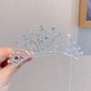 Accesorios para el Cabello de Peinar de Princesa de Alta Gama para Niñas Artefacto para Cabello Roto de Niña Peines para el Cabello Tarjetas para Peinar Corona de Cumpleaños para Niña Tocado