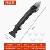 Raspador de pegamento para metal, raspador de pegamento para vidrio, raspador de pegamento residual angular, juego de herramientas de costura de belleza, raspador de pegamento