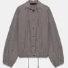 Moda europea y americana transfronteriza para mujer AliExpress superventas Abrigo de cuadros estilo francés