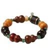 Sándalo Dorado Barbie Sándalo Ébano Calabaza Sándalo Pulsera Placa Jugar Marea Nacional Hilo Suave para Dedos Wen Jugar Mayoreo