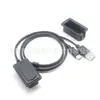 Cabo de Bagagem Macho-Fêmea Tipo-C+USB, Cabo de Bagagem de Porta Dupla, Extensão Essencial para Transferência de Dados para Viagem