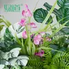 Combinação de Paisagismo com Plantas Verdes Simuladas Hc-At7, Flores Simuladas e Decorações de Flores Artificiais, Ornamentos Decorativos para Floreiras de Pátio Externo