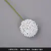 Flor artificial blanca Mori flor de seda blanca lechosa flor de techo suave para salón de bodas peonía rosa nieve