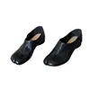 Mocasines Retro con Punta Dividida de Casco de Caballo para Mujer, Nuevo Estilo Primavera Temprana 2026, Para Exteriores, Aumento Interno de Altura, Zapatos de Cuero Slip-On con Suela Gruesa