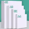Papel Cartão Branco Holandês Espesso e Duro A4 A3 160G-350G Papel Cartão Branco