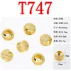 Cuentas Redondas Patrón Hueco Flor de Cuenta Bola de Flor Cuentas de Transferencia Cobre Puro Chapado Conservación de Color Oro Real de 18K Pulsera de Cuerda Trenzada Hecha a Mano Accesorios