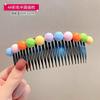 Pente Infantil Finalizador de Cabelos Quebrados Acessórios de Cabelo Meninas Pente para Cabelo Extenso Menininha Presilha de Franja Grampo de Cabelo Nuca Adorno de Cabeça