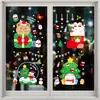 Decoraciones Navideñas Centro Comercial Escaparate Día de Año Nuevo Copo de Nieve Árbol Pegatina de Pared Ventana Pegatina Electrostática Pegatina de Puerta de Vidrio