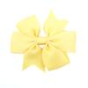 Horquillas Europeas y Americanas Nuevas para Niños 8cm Lazo Cola de Golondrina Horquilla Acanalada en Forma de V con Lazo Accesorios para el Cabello Flor para la Cabeza