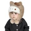Gorro de Bebé Invierno Súper Lindo Engrosado Gorro Esponjoso para Bebé Protectores de Orejas Otoño e Invierno Cálido a Prueba de Viento Tesoro Gorro Leifeng para Hombre y Mujer