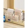 Prateleira de Armazenamento Suspensa de Cabeceira, Não Requer Furação, Cesta de Armazenamento de Lanches de Grande Capacidade para Cama Superior de Dormitório, Gadget de Cesta Suspensa de Cabeceira para Dormitório