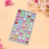 Girasol estrella de cinco puntas Perla juguete para niños accesorios para teléfono móvil Decoración creativa DIY Acrílico diamante de cristal pegatinas