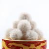 Bola de Pelo Sintético de Visón para Niños Hecha a Mano DIY Bolas de Felpa Accesorios Ropa Bolsas Piel 2-3cm Materiales Decorativos Versátiles