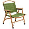 Silla Kermit plegable portátil reforzada de madera maciza de haya para exteriores, silla plegable de camping, camping, autoconducción, ocio
