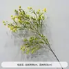 Flores de Casamento Amarelas Falsas Flores para Caminho de Palco Arranjo de Noivado Flores de Chão Decoração de Casa Enfeites de Flores Artificiais