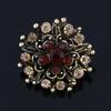 Conjunto de Cartões de Exportação Europeus e Americanos da Amazon com Strass Broche Pequeno Liga Corsage Alfinete de Roupa Acessórios Feito à Mão Elegante