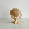 Sombrero de bebé estilo coreano, sombrero de paja para primavera y verano para niños, sombrero parasol para bebés, sombrero protector solar para niñas, sombrero de playa para la playa, nuevo estilo