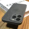 Adequado para Uso no Verão, Capa para Celular Apple 16 para Dissipação de Calor, Capa Protetora Respirável para iPhone 17 Pro Max 14 Plus