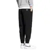 Pantalones de chándal casuales de verano, nuevo estilo de Hong Kong, holgados, talla grande, leggings, empalme, personalidad de celebridad de Internet, modernos, deportivos, pantalones casuales para hombre
