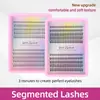 Pestañas de Racimo Segmentado DIY 10P20P Pestañas Postizas Suaves y Ligeras Pestañas Segmentadas Individuales Venta al por Mayor desde Fabricante