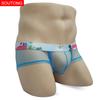 Soutong Cueca Masculina Sexy Vintage Malha Leve Perspectiva Cueca Masculina Cintura Baixa Transparente Gay Cuecas Sexy