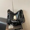 Mochila de Bolinhas Estilo Coreano para Mulheres, Grande Capacidade, Novo Modelo 2026, Bolsa Tote Fashion de Nicho, Bolsa Transversal de Alto Valor para o Dia a Dia