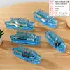 Série Oceano Barcos Criativos Pequenos Animais de Desenho Animado em Óleo Areia Flutuante Garrafa Flutuante Micro Paisagem Decorações Decorativas DIY Atacado