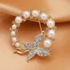 Broche Flor de Pérola, Alfinete de Alta Qualidade para Mulheres, Acessórios para Roupas, Acessórios de Moda de Luxo Acessível, Corsage de Joia para Gola