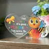 Adornos Decorativos Acrílicos Nuevos Transfronterizos Regalos para el Día del Padre, Día de la Madre, Acción de Gracias para Padre y Madre