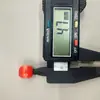 Cuentas de barril de 12*12 mm, cuentas acrílicas cepilladas, accesorios para ropa DIY, colgante de cordón, llavero, accesorios para bolsas