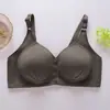 Atacado de Sutiãs Prontos para Comércio Exterior com Bojo Fixo, Fecho Frontal, Estilo Fino, Sem Aro, Alças Ajustáveis e Tamanhos Grandes