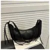 Bolsas de Designer de Nicho para Mulheres 2025 Nova Tendência Outono e Inverno Moda Alta Qualidade Textura Bolsa de Ombro Transversal Bolsa Meia-Lua