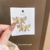 Pasador Clip Accesorio para el Cabello Adorno Plateado para el Cabello Pinza de Tiburón Pasador de Mariposa para Mujer Lado Mini Pinza para Flequillo Tamaño Pequeño