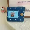 Organizador de Cables de Datos de Tela de Gato con Estampado de Leopardo en Mezclilla Hecho a Mano Soporte para Tarjetas Almacenamiento de Cables de Datos y Carga Hecho a Mano