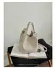 Comercio Electrónico Transfronterizo Bolso de Mano con Patrón de Lichi Nuevo Cesta para Verduras Bolso Cubo Retro de Moda para el Trabajo Bolso Cruzado de un Solo Hombro para Mujer