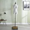 Suporte de Exibição Modelo Adereços Loja de Roupas Manequim Corpo Inteiro Vitrine Manequim Vestido de Noiva Suporte de Manequim Meio Corpo Feminino
