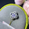 Colgante de Piedra Lunar Natural, Hermoso Luz de Luna Azul Plata 925 Mano de Obra Fina Incrustado 3*4mm Venta Caliente de Aliexpress