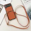 Moderna y Sencilla, Adecuada para Funda de Teléfono Móvil Samsung Zflip5, Plegable Hacia Arriba y Hacia Abajo, Zflip3 Estilosa Japonesa y Coreana Flip6 Anti-Caídas