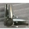 Abrazadera Inferior para Colgador de Tubería, Barra Transversal, Acero Cromado, Fijación de Conector de Montaje para Tubería, Fijación de Estante