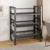 Estante prateleira piso sala de estar simples casa exposição estante prateleira de armazenamento ferro multi-camada rack de armazenamento de lanches