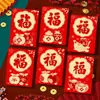 2026 Ano do Cavalo Novo Envelope Vermelho Criativo Tridimensional Festival da Primavera Pacote Vermelho Cavalo Desenho Animado Zodíaco Ano Novo Bolsa Envelope Vermelho Atacado