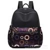 Bolsas Bolsas Femininas Nova Mochila de Viagem ao Ar Livre de Grande Capacidade Multicamadas Tecido de Nylon Estilo Étnico Casual Mochila Feminina