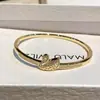 Popular Europeu e Americano Joia de Cisne Cobre Incrustado Zircônia Versão Alta Pulseira Moda Ins Simples Feminina Versátil Presente Pulseira