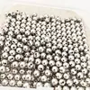 Accesorios de joyería DIY, cuentas de cobre macizo electrochapado que conservan el color, cuentas de la fortuna, materiales para pulseras, collares y pasadores de pelo, en stock, 50 piezas/paquete