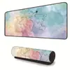 Mouse Pad Gamer Grande Casual Desk Pad Desk Pad Mouse Pad Padrão de Arte Abstrata Desenho Animado