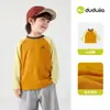 69.9 por Cualquier 3 Artículos Camiseta de Manga Larga para Niños Dudu Camiseta Básica de Otoño para Niños Ropa Infantil de Moda para Niñas