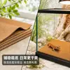 Cama de papel corrugado para mascotas reptiles, suministros para reptiles, cajas A4/A6, gabinete para caja de cría, alfombrilla de papel engrosada, decoración de terrario para lagartos