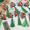 Festival del Bote del Dragón 2026 Nuevo Estilo Triángulo Zongzi Bolsita Colgante Caja de Regalo Decoración Colgante Adorno Pequeño Portátil
