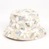 Sombrero de Pescador de Hojas Europeo y Americano para Mujer Estilo Japonés Algodón y Lino Estampado Sombrero de Cubeta Verano Ocio al Aire Libre Versátil Sombrero de Protección Solar
